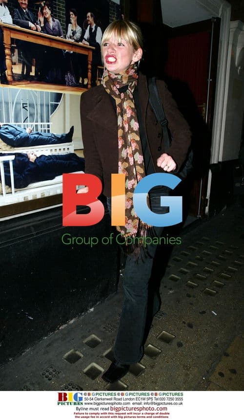 Zoe Ball Leaves Lyric Theatre