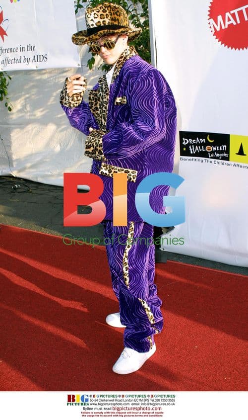 Aaron Carter at Dream Halloween benefit