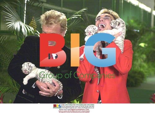 Siegfried & Roy Introduce New Tiger Cubs