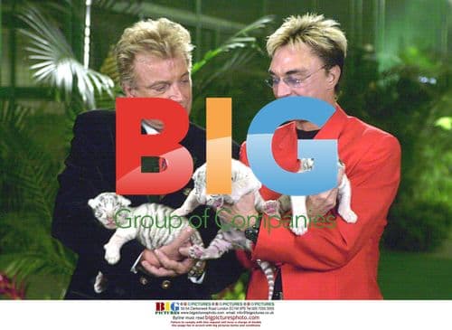 Siegfried & Roy Introduce Royal White Tiger Cubs