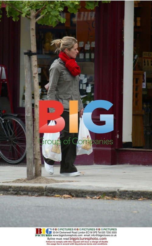 Edith Bowman food shopping in North London