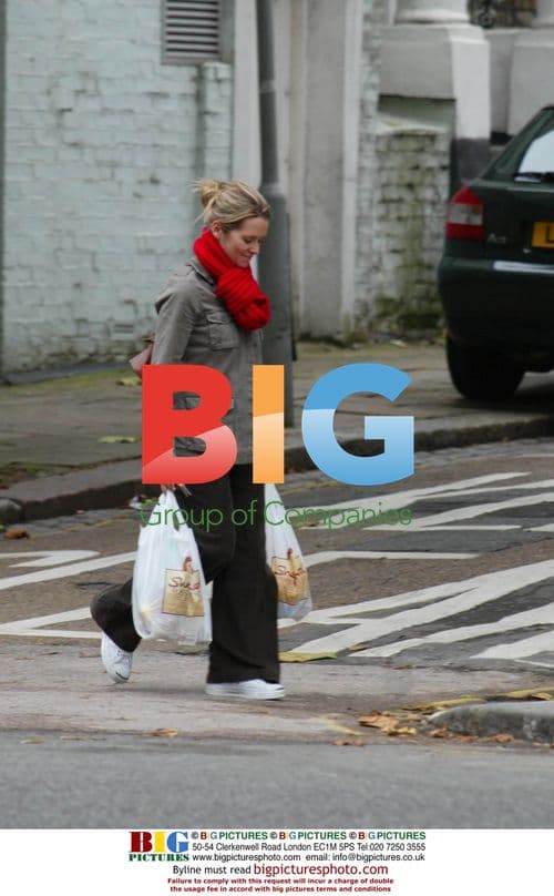Edith Bowman food shopping in North London