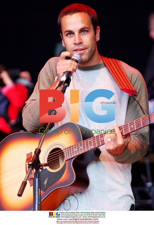 Jack Johnson Performing at Shoreline Amphitheater