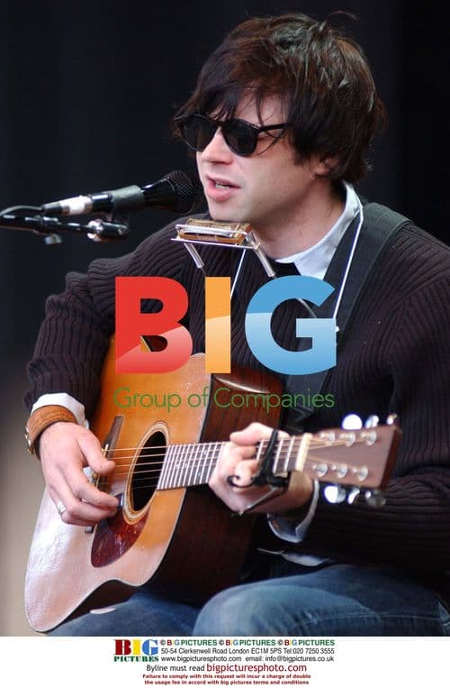 Ryan Adams performs at Shoreline Amphitheater