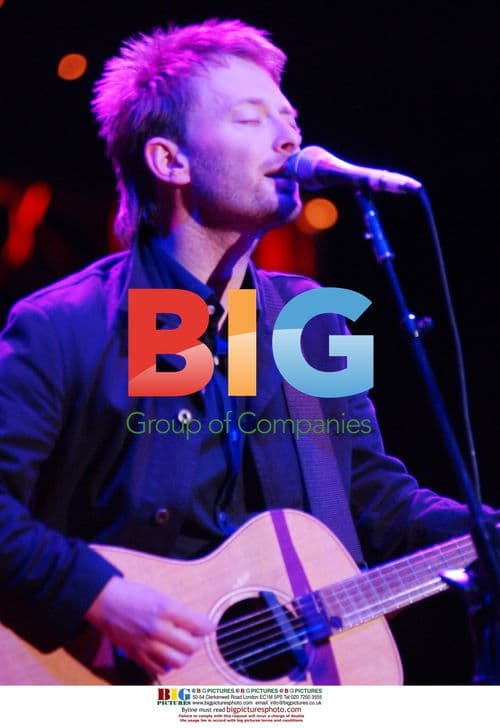 Thom Yorke Performs at Shoreline Amphitheater