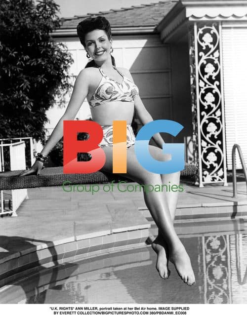 Ann Miller portrait at home