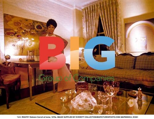 Diahann Carroll at Home in the 1970s