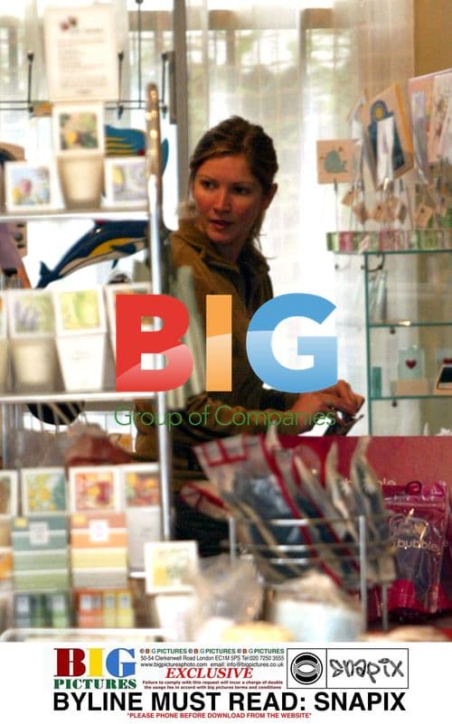 Actress Lis Faulkner out in London