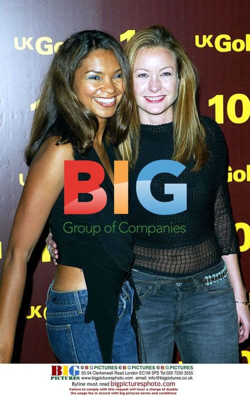 Jane Wall and Natalie Roles at UK Gold party