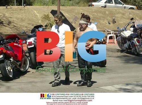 Clooney and Leno's Bike Breakdown