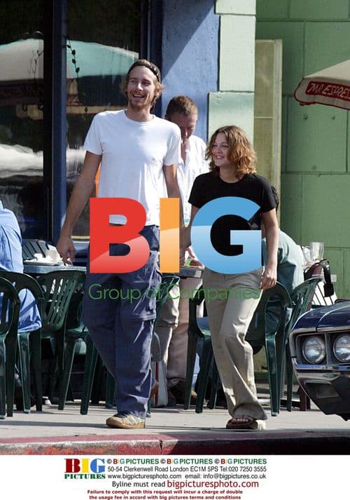 Drew Barrymore and boyfriend Joel Shearer hike with dogs