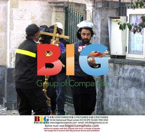 Devastation in Santa Vererina, Sicily after Mount Etna eruption