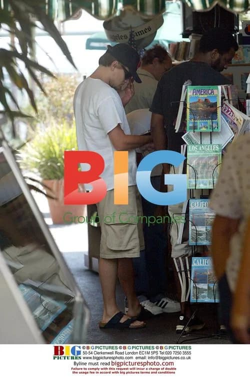 Leonardo DiCaprio at Farmers Market