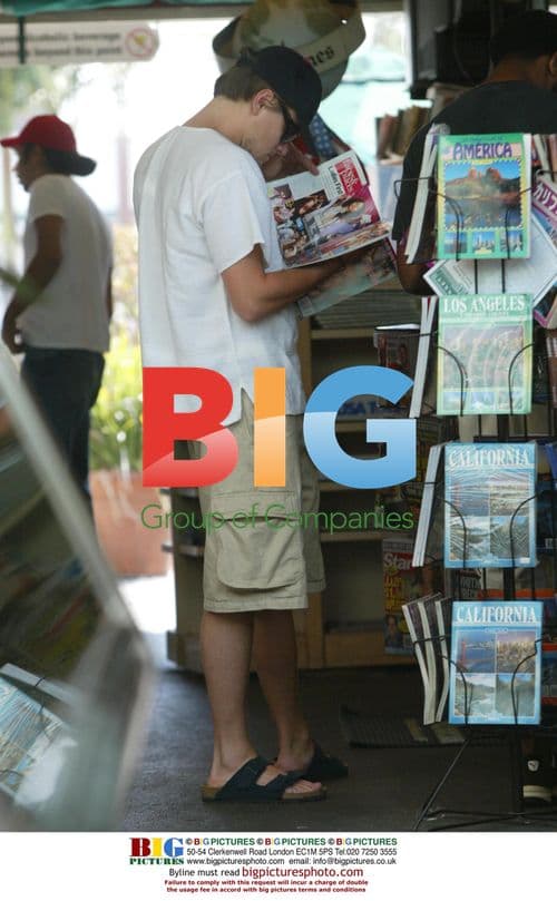 Leonardo DiCaprio at Farmers Market
