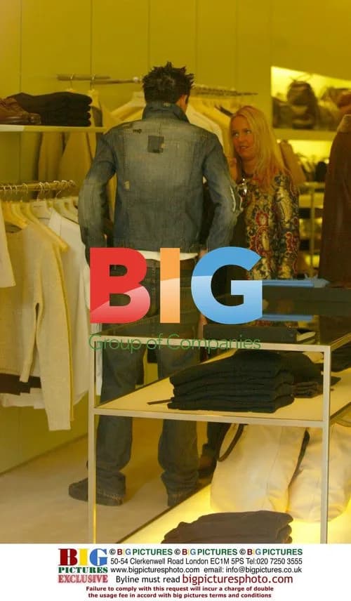 Gareth Gates Shopping on Bond Street