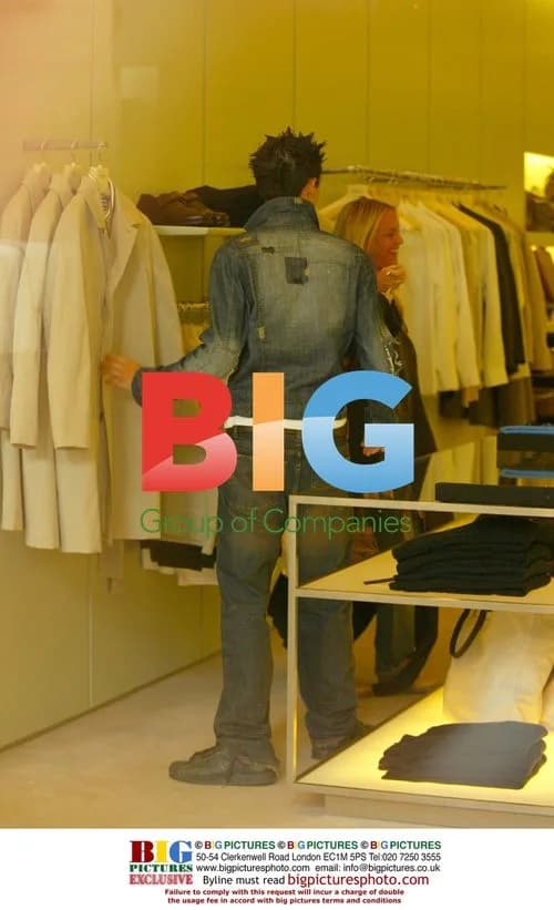 Gareth Gates spotted shopping in London