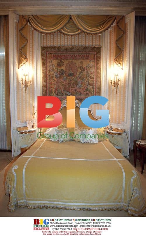 Dodi Fayed's Paris Flat Bedroom
