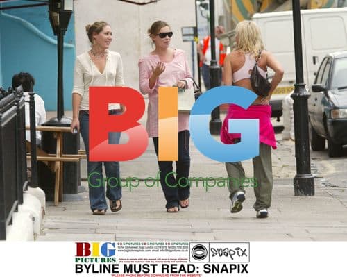 Meg Matthew and Kate Moss in Notting Hill