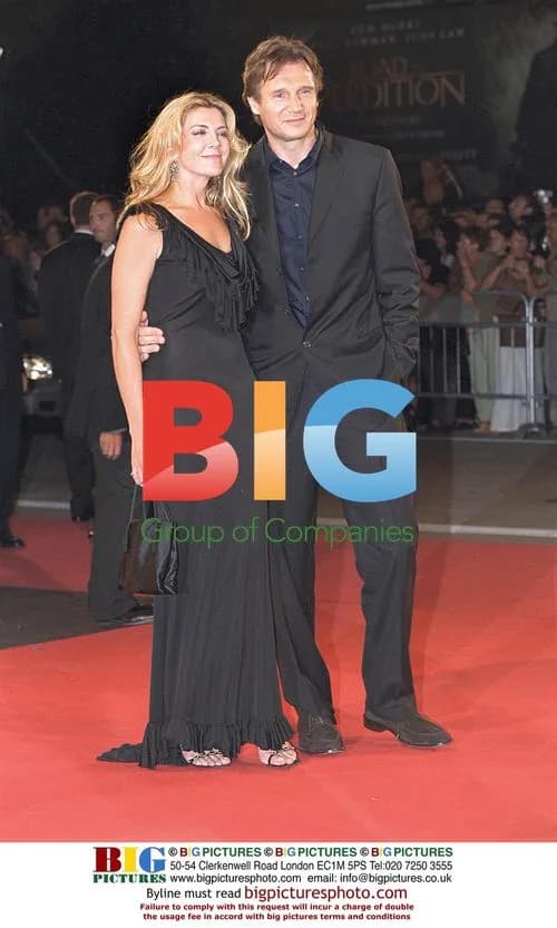 Liam Neeson and Natasha Richardson at 'K-19' Premiere