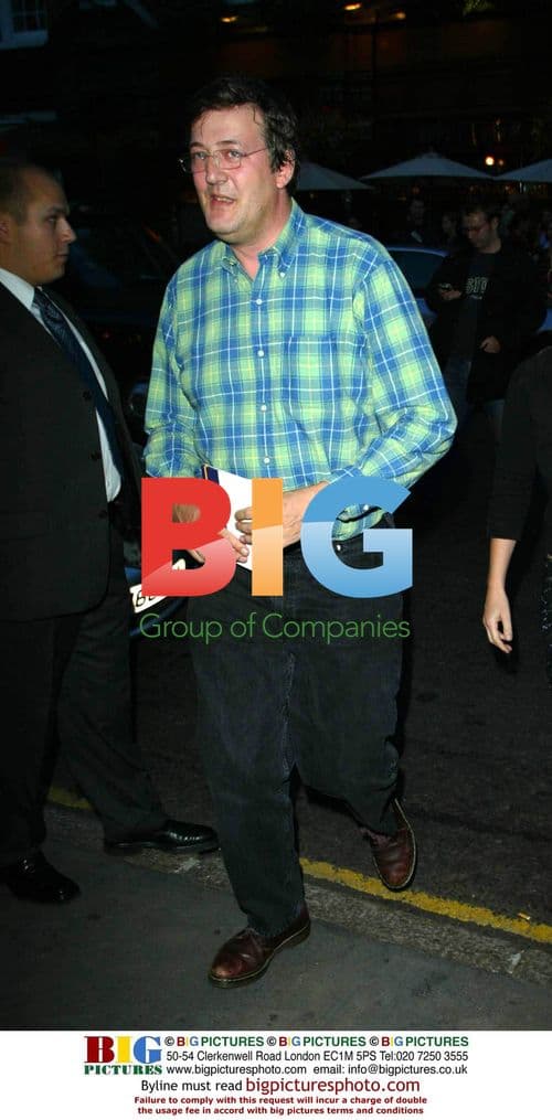 Stephen Fry at Bourne Identity screening