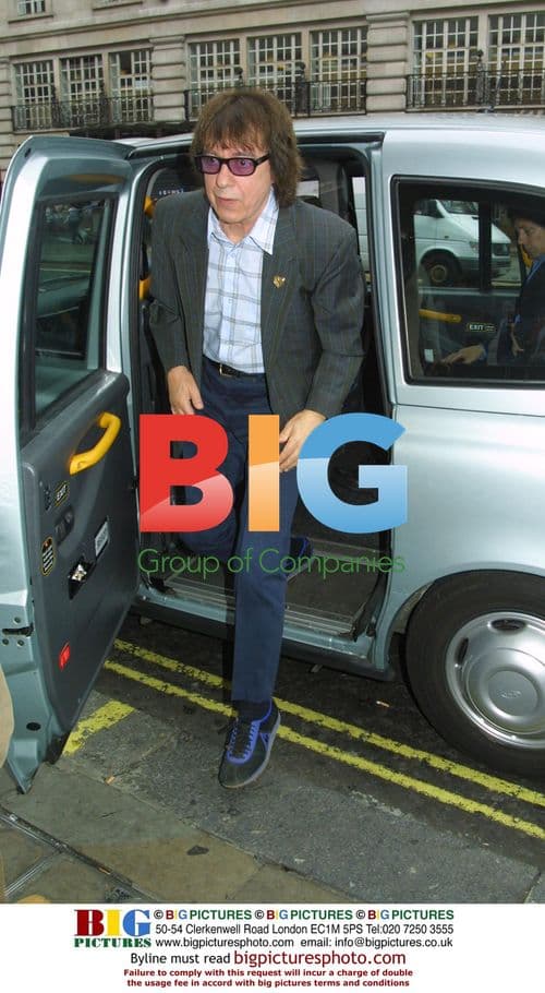 Bill Wyman spotted on Park Lane in London