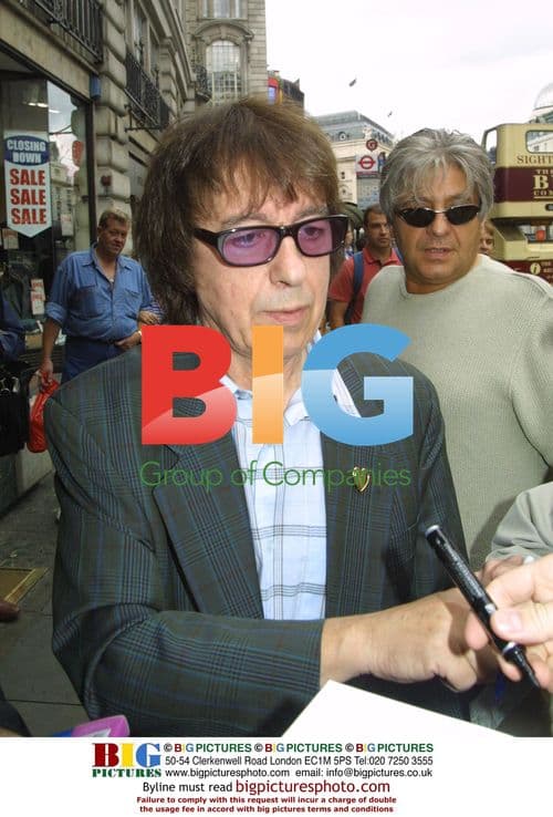 Bill Wyman Enjoys Day Out in West London