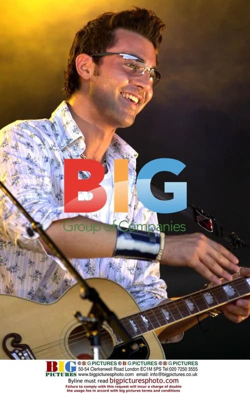 SINGER DARIUS AT PARTY IN PARK IN BINGLEY