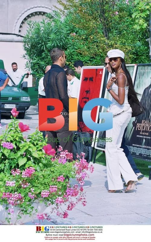 Naomi Campbell and boyfriend Eric in Venice