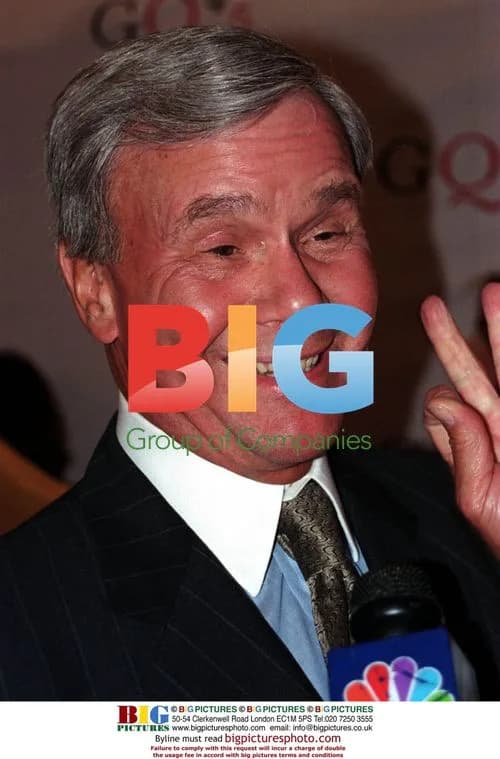 Tom Brokaw Arrives at GQ 45th Party
