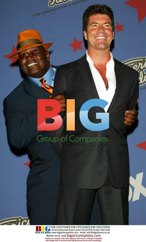Simon Cowell & Randy Jackson at 'American Idol' Finale