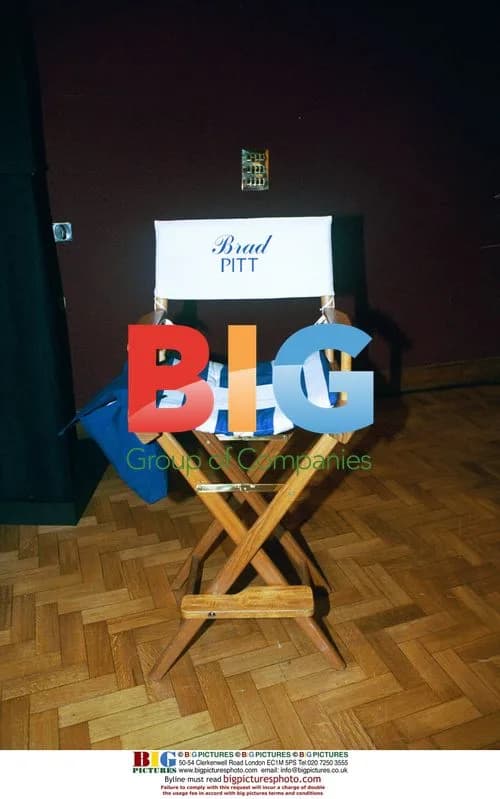 Brad Pitt at Christie's Chair Auction