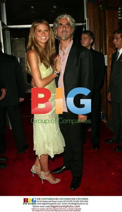 Heidi Klum with Ric Pepino at GQ's 45th Anniversary