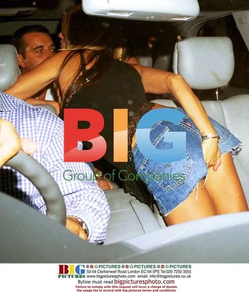 Jordan and friends leaving Chinawhites club
