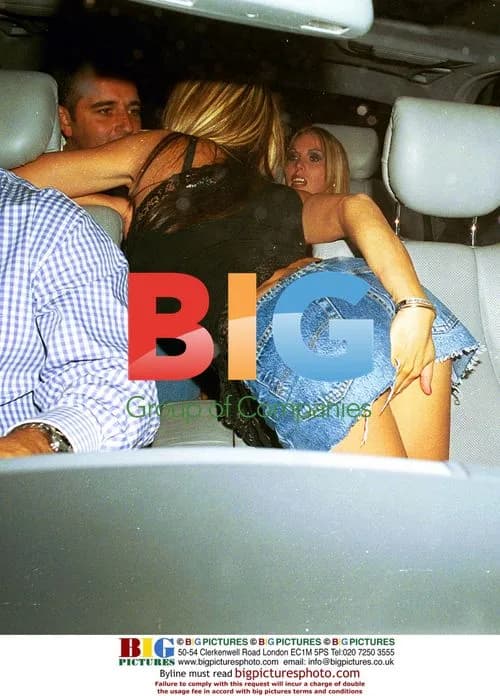 Jordan and friends leaving Chinawhites club