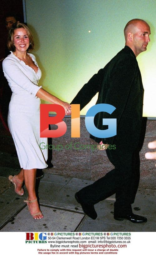 Claire Sweeney Leaving the Met Bar