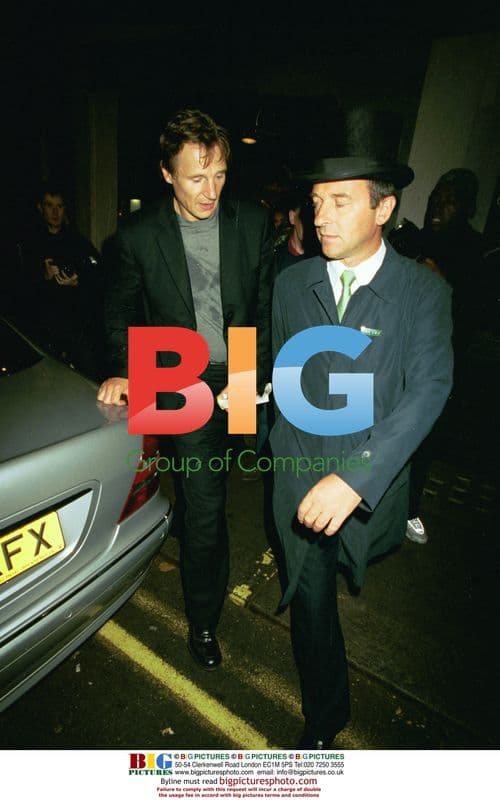 Liam Neeson and Natasha Richardson at The Ivy