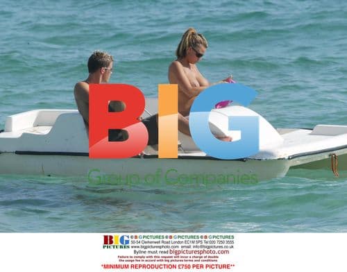 Jordan Sunbathes in Cyprus with Baby Harvey and Boyfriend