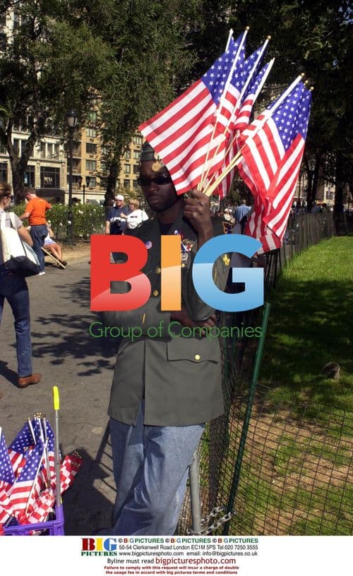 New Yorkers at 9/11 Memorial in Union Square