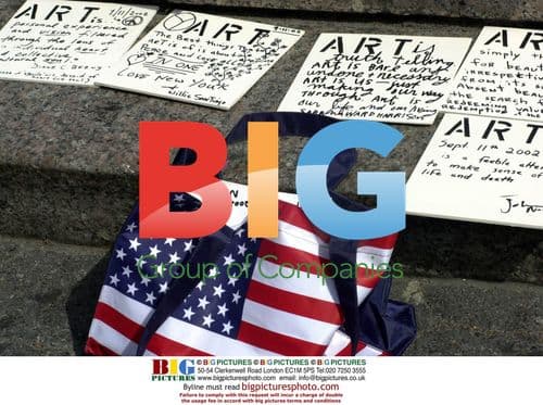 9-11 memorial in Union Square Park, NYC