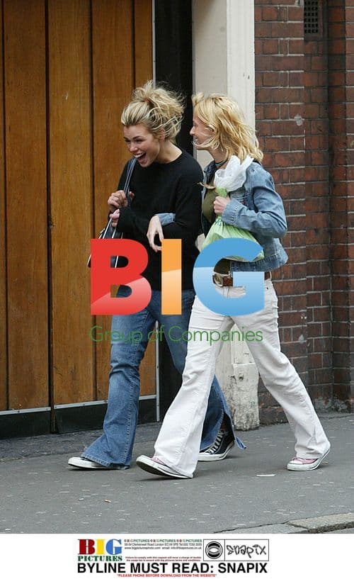 Billy Piper Enjoys Day Out in London