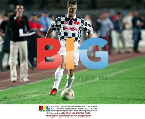 Michael Schumacher at charity football match in Milan