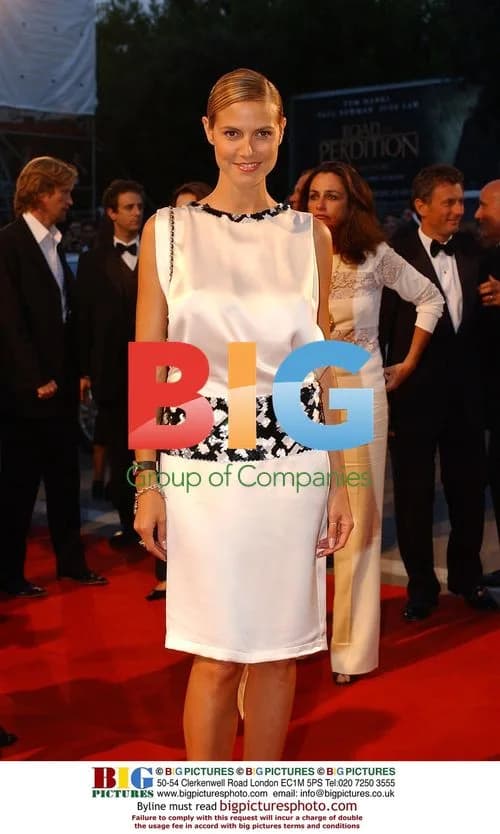 Heidi Klum at 2002 Venice Film Festival