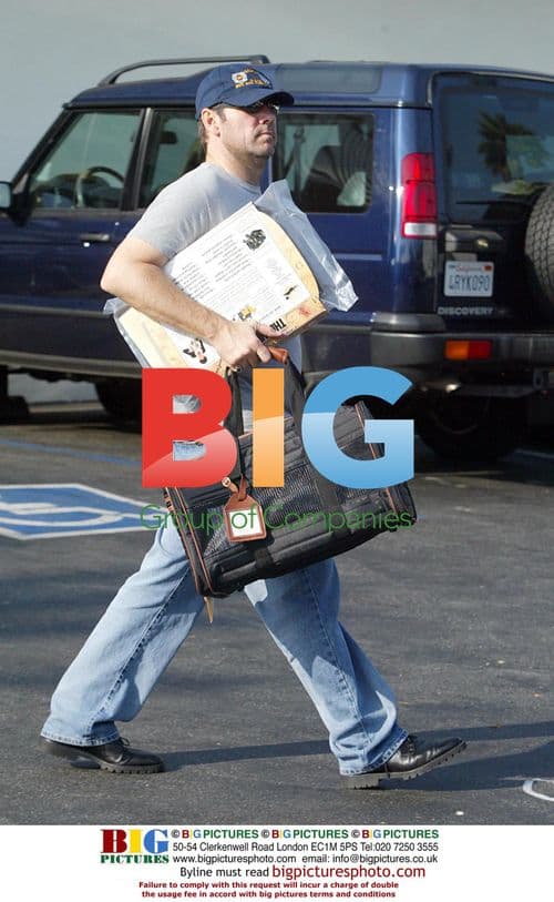 Kevin Spacey Shops at Pet Store in Westwood, LA