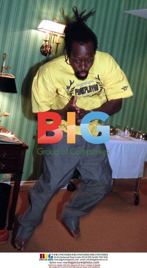 Wyclef Jean in Hotel Suite, Toronto