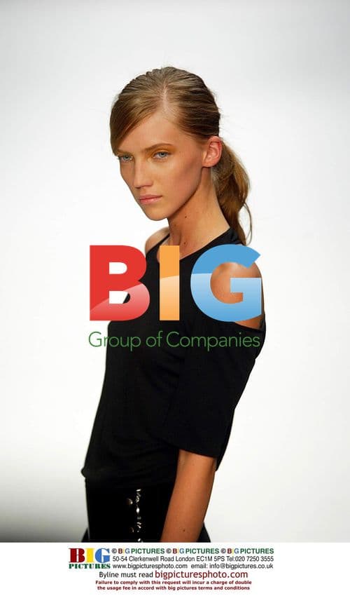 Model on Stage at Emma Cook Fashion Show