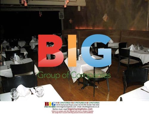 Interior of P. Diddy's restaurant Justin's in Manhattan