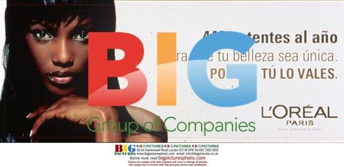 Miss World Agbani Darego for L'Oreal Paris