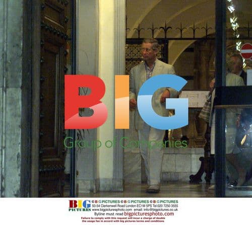 Prince Charles and Camilla visit Siena museum