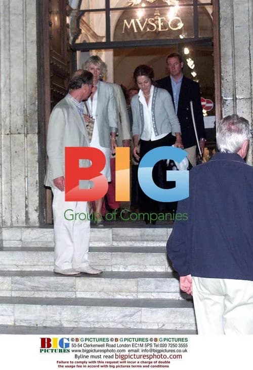 Prince Charles and Camilla visit Siena museum