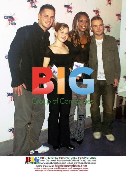 Liberty X at Cosmo Girl of the Year Award